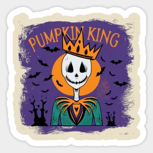 Pumpkin King Sticker